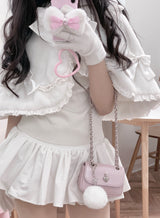 princess house 手袋 - white