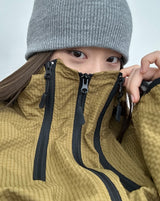 Raven Multi-Zipper Check Jacket