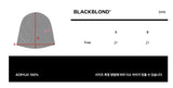 BLACKBOND エンブロスロゴピアスビーニー (チャコール)