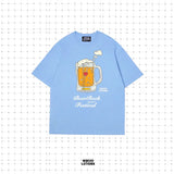 24Beer Rock T-shirt(Blue)