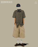 MU Pocket Check 1/2 Shirt