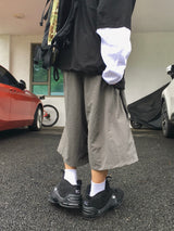 ロインリベットナイロンバミューダパンツ3C