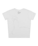 [NF] RIBBON BUTTERFLY STANDARD TEE_(WHITE)_F24QB365