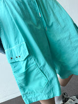 Color Pop Wide Fit Nylon Bermuda Shorts 4color