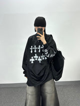 dクロスジャージロングスリーブ