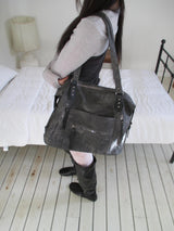 vintage twin zip bag