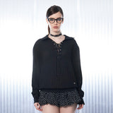 アイレットポロシャツ [Black]