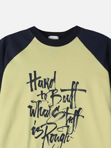 リミンボクシーフィットカラーラグラン半袖Tシャツ