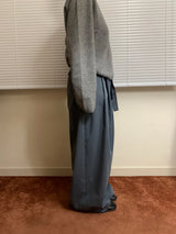 ベルト コットン パンツ
