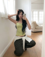 Core Pigment One Tuck Wide Pants
