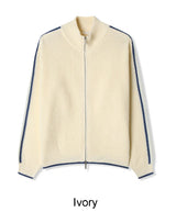 Davenn Track Line Knit Zip-Up