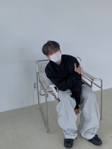 カラーカラージッパーバルーンパンツ　２色