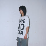 Untitled ノーアイディア ピグメントウォッシュ ショートスリーブ Off White