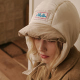 Panda Padding Balaclava (Beige & Ivory)