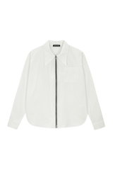 ビッグカラー2ウェイジッパーシャツ (FOR MEN)