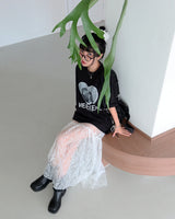 ハートレーストラックオーバーサイズフィット半袖Tシャツ