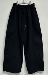 OVER BALLOON CURVE DENIM LONG PANTS 🖤💙2COLOR