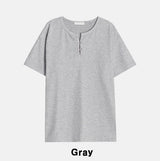 Rookie Hook Henley Neck Short Sleeve T-Shirt