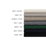 LMN Ronnie Washable Oversized Fit High-Neck Turtleneck Half Zip-Up Knitwear (7 colors)