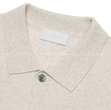 Logane Linen Collar Short Sleeve Cardigan