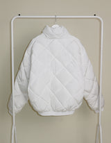 Carrot Diamond Quilting Unisex High Neck Padding (100% Wellon)