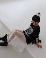 ハートレーストラックオーバーサイズフィット半袖Tシャツ