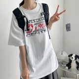 センター ボクシーフィット ショートスリーブ Tシャツ(3 colors) H&L