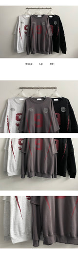 Toman Layered Fleece Sweatshirt