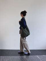 CORDUROY STRAP PANTS (BEIGE)