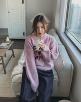 コンプローピンタックワイドデニムパンツ
