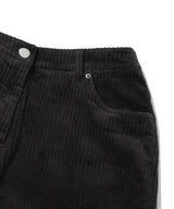 Women’s Corduroy Straight Pants Charcoal