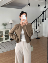 Setter Spring Collarless Jacket / 3 colors