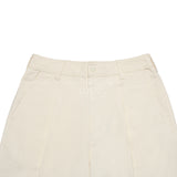 24FW BIO WASHING SEMI WIDE PIN TUCK CHINO PANTS BEIGE