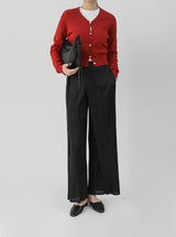 More Soft Wool V-Neck Cardigan
