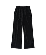 Women’s Semi Bootcut Velvet Banding Pants Black