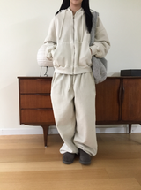 キド・ルーズフィットピグ起毛スウェットパンツ（3c）