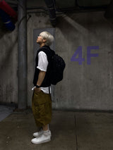 Metal Nylon Cargo Half Pants 3C