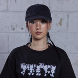 (DUC) Symbol Applique Ball Cap Black