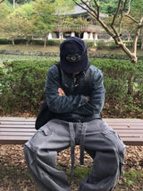 レイヤーストラップカーゴパンツ