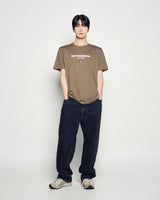 25FW テーパードフィットウォッシングデニムパンツ ブラック