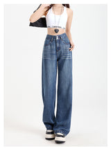 Lyocell Lightweight Wide Leg Denim Pants