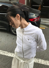  UTILITY SNAP NYLON JACKET
