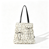 Shirred Ribbon Tote Bag