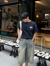 クワイア パッチ エンブロイダリー 半袖Tシャツ