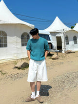 Giyo summer bookle round knitwear