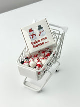 Snowman Pocket Keyring(3color)