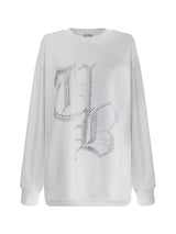 [MADE] beads long sleeve T_WHITE