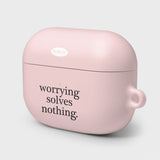 holiday airpods case (baby pink)