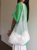 Clear Stripe Shoulder Bag (3color)
