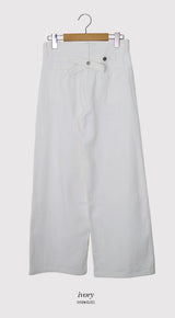 Clean X Bijo Cotton Wide Pants (3color)